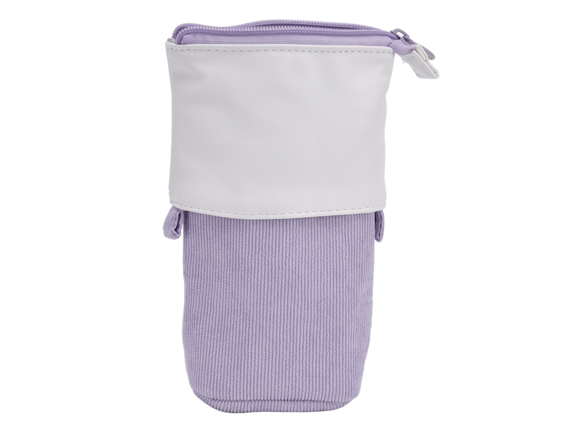 2026-estuche De Lápices Telescópico Portátil Cute Con Soporte Para Estudiantes Oficina Mujeres Adolescentes Morado