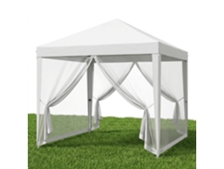 Gazebo Plegable -3x3x2,45mts- Carpa De Jardín Pop-up Con Protección Uv, Cenador Impermeable