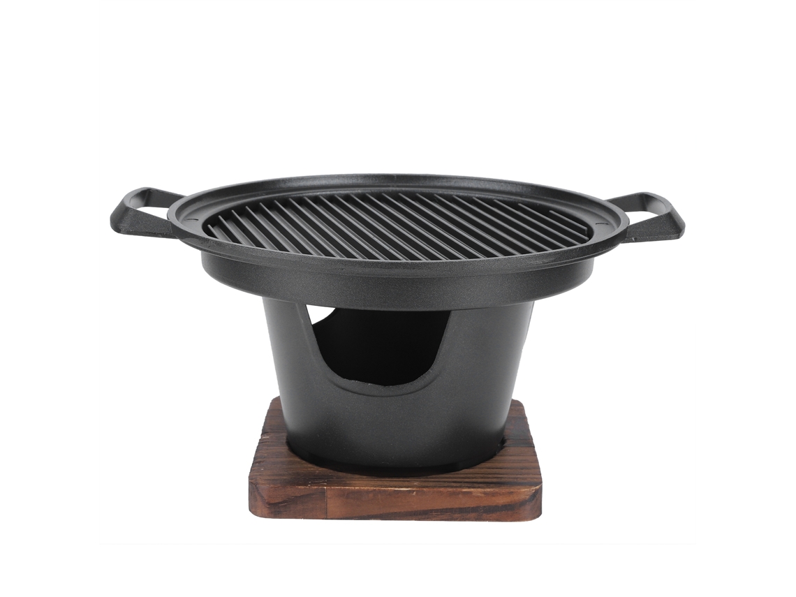 Parrilla portátil sin humo (mini, accesorio)