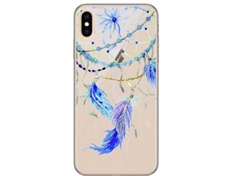 Carcasa iPhone XS Max TUMUNDOSMARTPHONE Plumas Multicolor