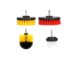 Kit De 4 Cepillos Para Taladro, Cepillo Eléctrico Para Limpiar Paredes, Suelos, Azulejos Y Piscinas.