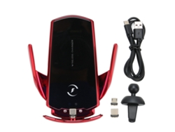 Cargador inalámbrico para coche EOOCOO (inducción automática, carga rápida)