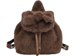 Mochila De Pelúcia Infantil| Com Laço| De Viagem| Ideal Para Escola, Viagens, Estudantes, Natal, Compras,