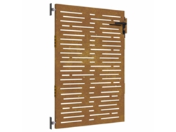 Maison Exclusive - Puerta De Jardín Acero Corten Diseño Cuadrado 85x125 Cm