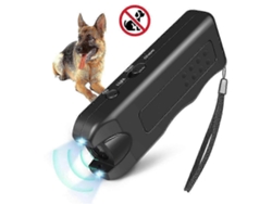 Dispositivo Anti-latido Com Sensor Duplo 3 Em 1, Repelente Ultrassônico E Luz Led - Alcance De Até 10 Metros, Repelente Eficaz Para Cães E Apito