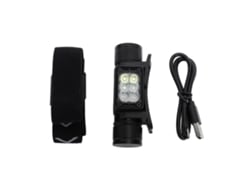 2026-linterna Frontal Led 7 Modos Aluminio Impermeable Recargable Usb Ligera Para Senderismo Campamento Pesca Reparación