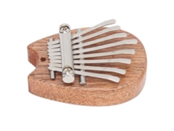 Kalimba De 8 Tonos, Mini Piano De Pulgar, Regalo Para Niños, Instrumentos De Ocio Al Aire Libre, Forma De Oreja De Gato*.