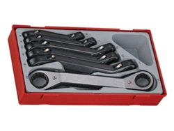 Tengtools 116700105 Juego De Llaves Carraca Acodadas Ttrors 6 Pzas