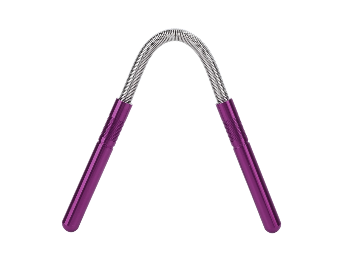 Depilador De Pelo Facial Resorte Acero Inoxidable Morado
