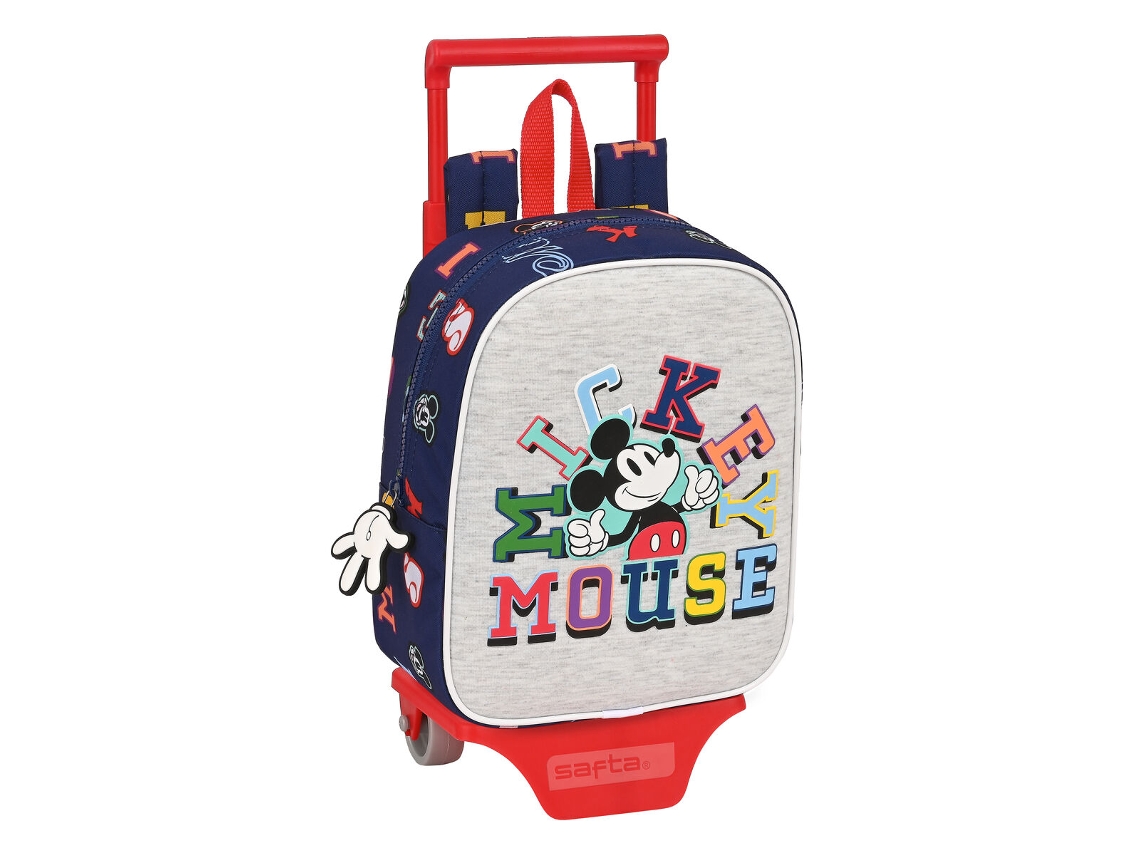 Mickey Mouse Clubhouse Solo Solo Un Azul Marino Azul 22 x 27 x 10 cm de Ruedas