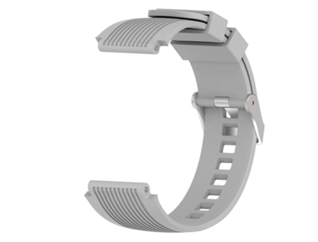 Correa de Silicona 22mm para Huawei Watch 3/3 Pro/Samsung Amazfit Watch - canoso