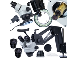 Microscopio binocular Proxima Pro MSPP-B-WDMS2 – Zoom de 7x a 45x | Iluminación de 144 LED | Uso profesional