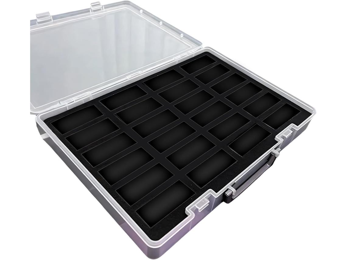 Caja De Almacenamiento Transparente Apilable Para Coches En Miniatura A Escala 1:64 - Colección De Vehículos