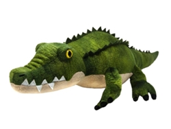 Peluche WILD PLANET Cocodrilo (49 x 25 x 11 cm - Poliéster)