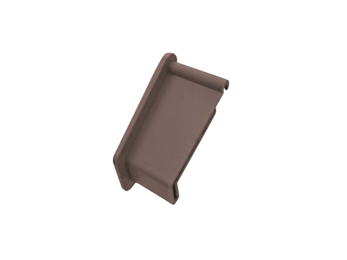 Deflector RENOPLAST de pared para perfil de alero K10 Marron Derecha Izquierda Acabado de terrazas Suelos de resina