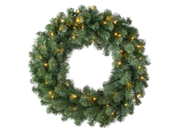 Guirnalda De Navidad Con Luces, 40 Cm