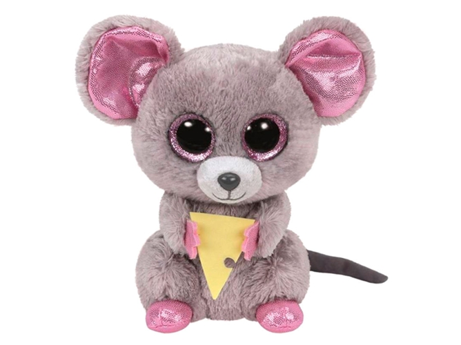 Peluche TY Beanie Boos Squeaker Mouse 15 cm