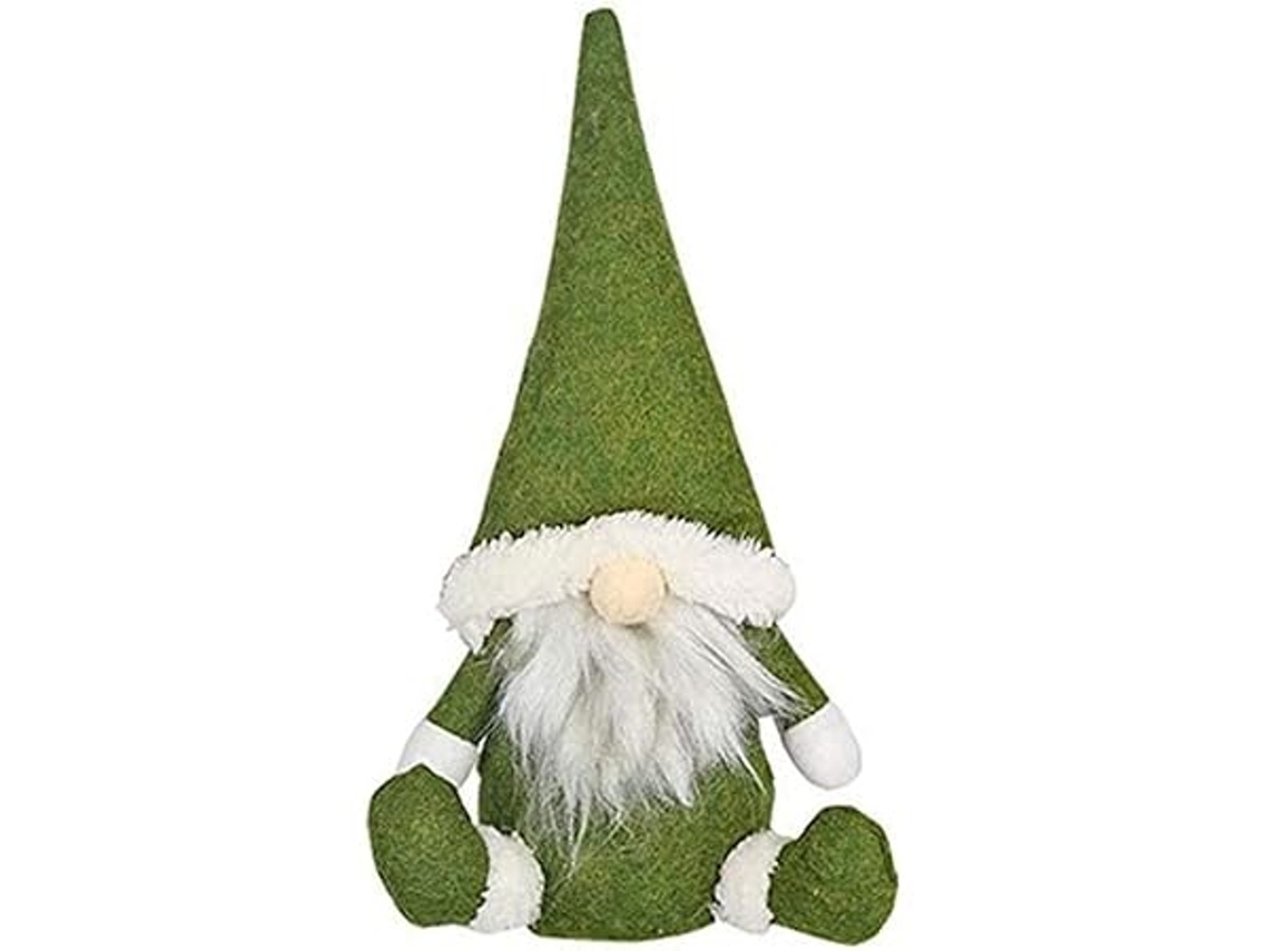 Conjunto Incluye Una Muñeca De Hada Navideña Y Un Adorno De Papá Noel Sin Rostro. Es Perfecto Para Decorar Chimeneas O Invernaderos Durante