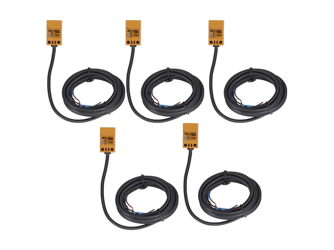 5pcs Sensor De Proximidad Npn Cerrado Normalmente Ip65 28hz 10‑30vdc 200ma