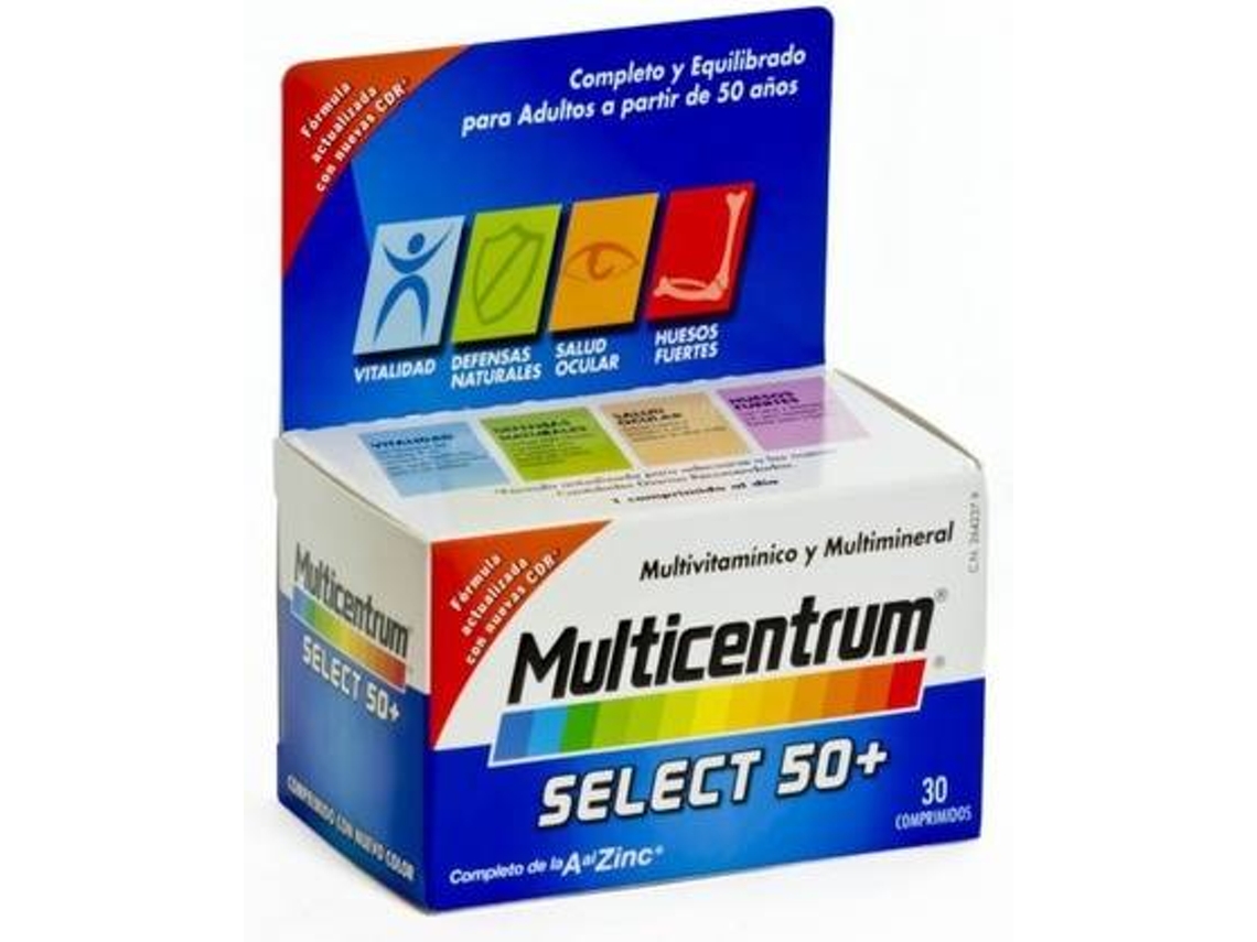 Complemento Alimentar MULTICENTRUM Select + (30 comprimidos)