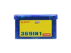 Juego 369 En 1 Para Tarjeta De Consola De Videojuegos Avanzada Tarjeta Combinada En Inglés