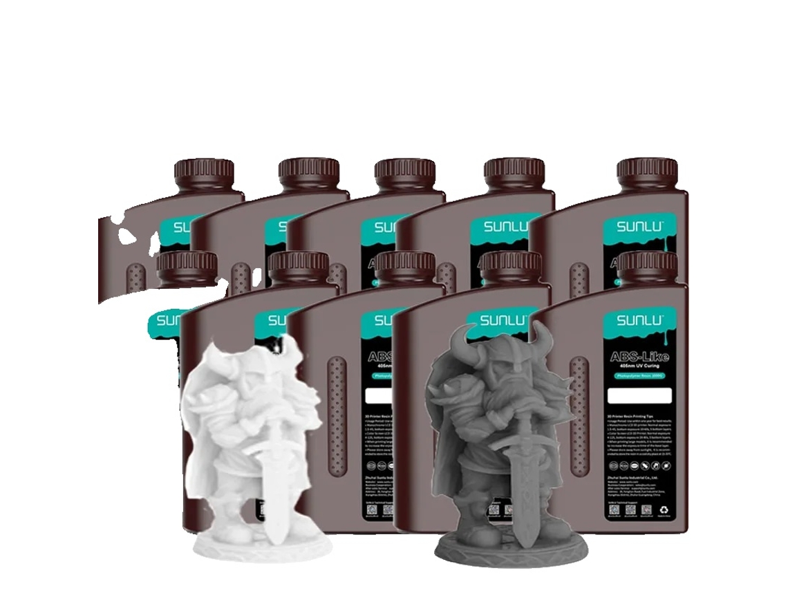Resina 3D, sensible a los rayos UV, lavable con agua, ABS similar al OEM, 5 wt 5 dg
