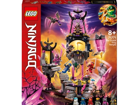 LEGO NINJAGO The Crystal King Temple Playset 71771