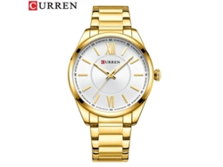 Relógio de Pulso Masculino MDUG de Quartzo com Data Luminosa, Pulseira de Aço, para Negócios