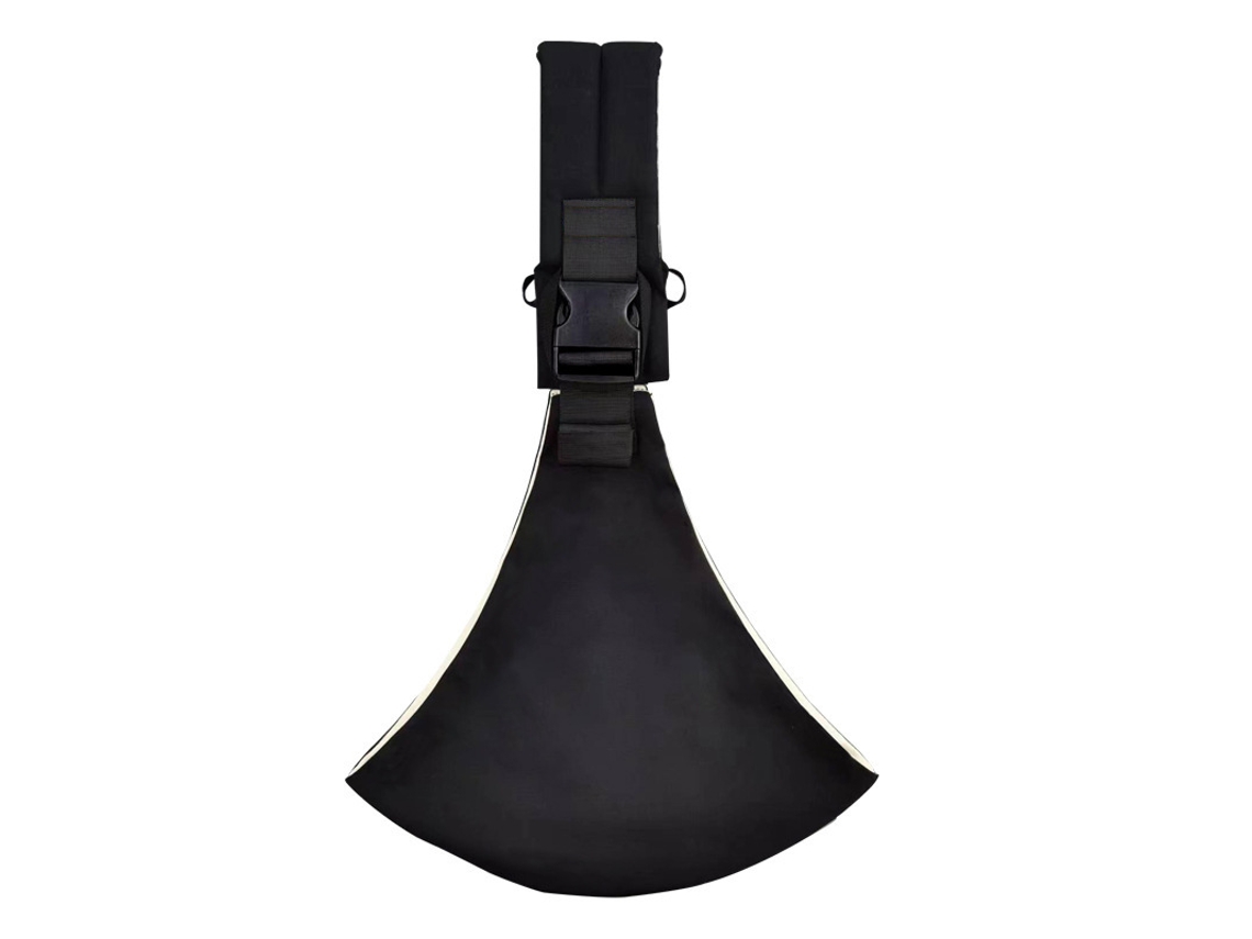 Portabebés Frontal Sencillo Y Portátil Para Exteriores (negro) Czhhmart