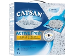 Arena bentonítica fresca activa Catsan 5 l