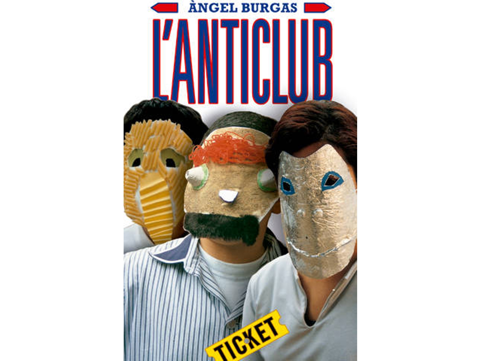 Libro L'Anticlub de Àngel Burgas (Catalán)