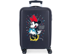 Maleta de Cabina DISNEY Minnie Rock Dots Rígida 55cm Azul