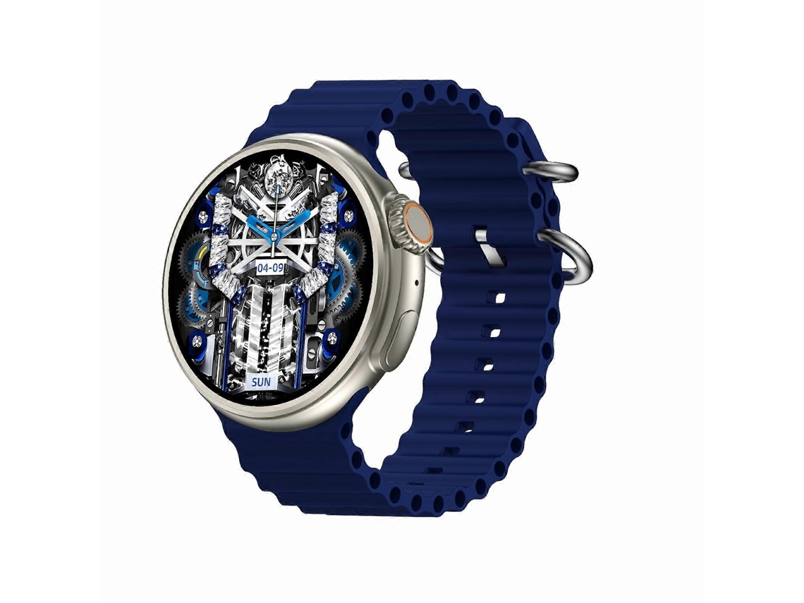 Reloj inteligente Z78 Ultra con pantalla HD redonda de 1,52 pulgadas y monitorización de frecuencia cardíaca y oxígeno en sangre Ly Ebike