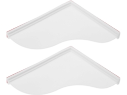 Juego De 2 Protectores Antisalpicaduras De Silicona, Tira Autoadhesiva Protector De Esquinas Para...