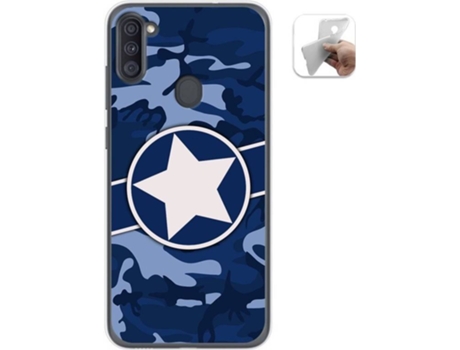 Carcasa Samsung Galaxy M11 TUMUNDOSMARTPHONE Camuflaje 03 Multicolor