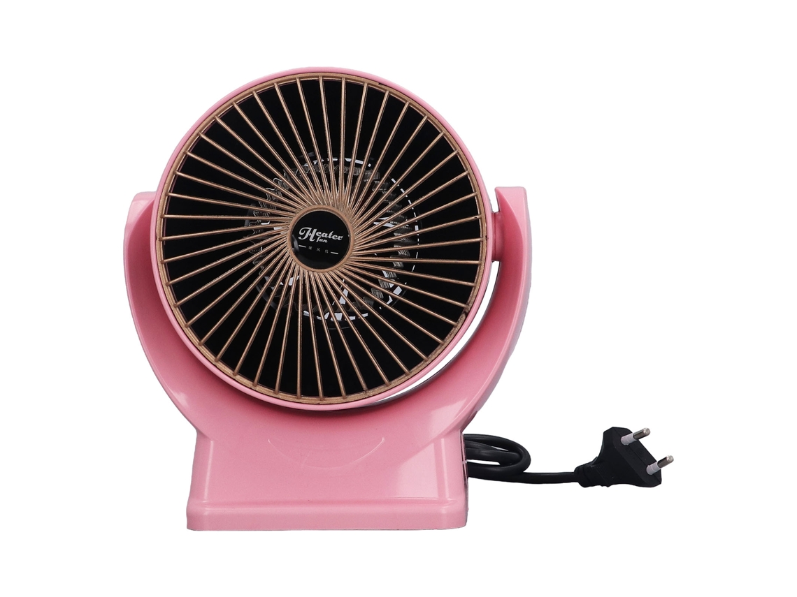 Mini calefactor portátil de escritorio de 650 W con ventilador para el hogar y la oficina, enchufe UE de 220 V