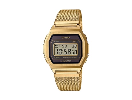 Reloj CASIO Vintage Edición Lujo Unisex (Acero, Resina - Dorado)