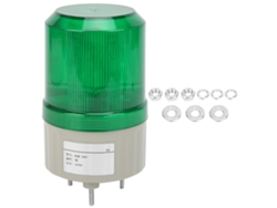 Luz De Advertencia Led Verde Berm Bem-1081 De 24 V Cc Para Emergencias En Vehículos.