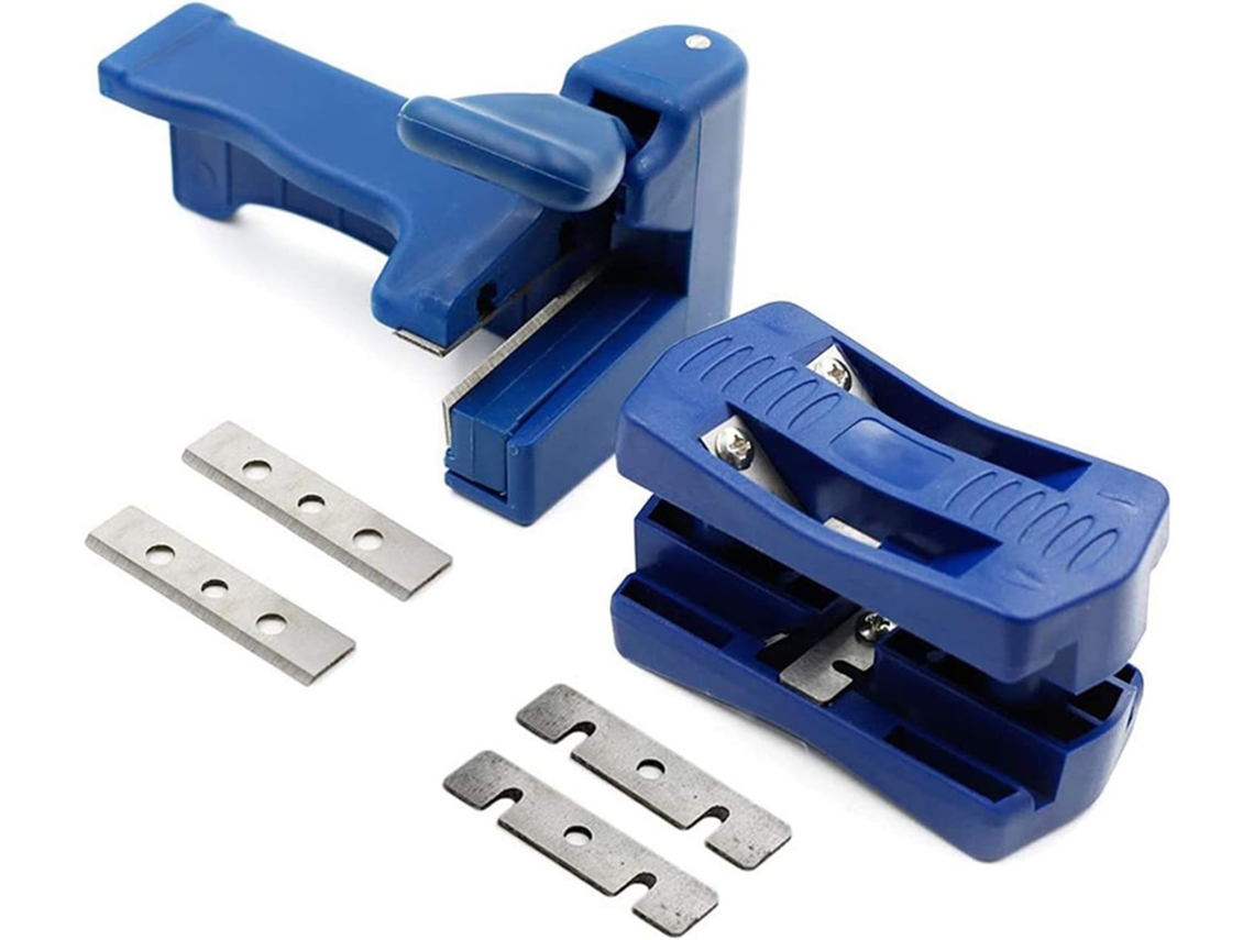 Canteadora De Madera, Cortadora Manual Para Carpintería De Pvc Macizo, 6 Cuchillas Para Muebles Y Paneles.