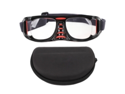 2026-gafas Deportivas De Seguridad Para Baloncesto Anti Niebla Con Correa Ajustable Lentes Explosión Prueba Para Running Ciclismo Negro Rojo