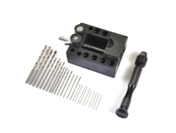 Kit De Taladro Manual Pinza Con Brocas Mini Torsión Para Fabricación De Joyería Diy Herramienta Rotatoria Multiusos