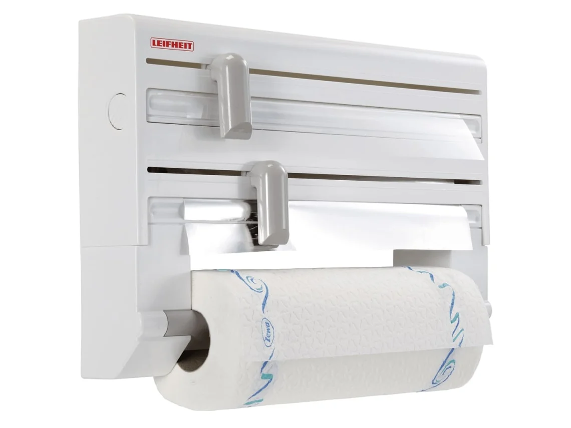 Portarrollo de cocina LEIFHEIT Blanco Plástico