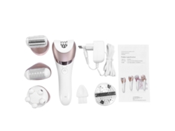 Depiladora Recargable 5 En 1 Para Mujer: Depilación, Afeitado, Limpieza Y Resistente Al Agua.
