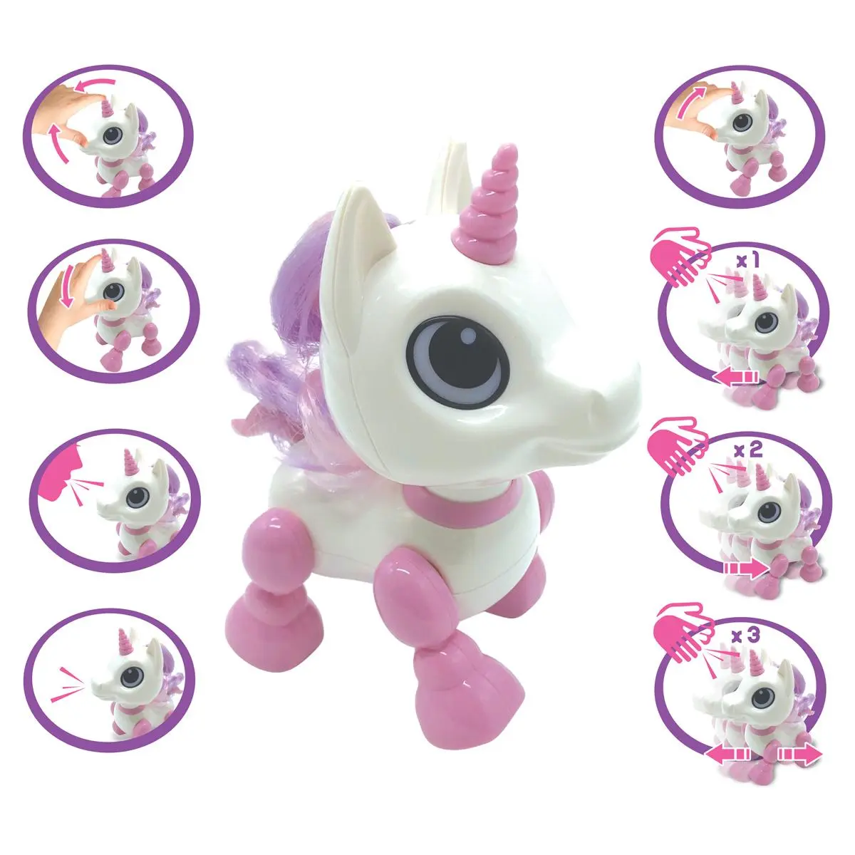 Power Unicorn Mini – Einhorn-roboter Mit Licht Und Sound