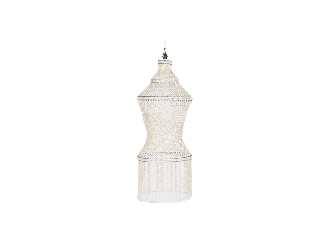 Lampara Techo Conchas Hecho A Mano 52x52x140cm