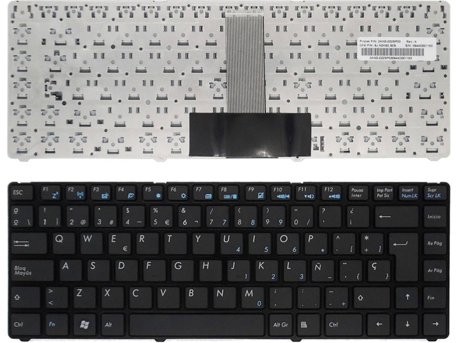 Teclado para Asus Eee Pc 1201N-P 1201Ha 1201Hab Ul20