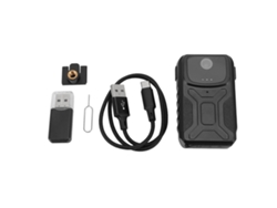 Cámara Corporal 1080p Hd Ángulo Amplio 140 Grados Grabador De Video Portátil Ligero Para Seguridad Y Policía