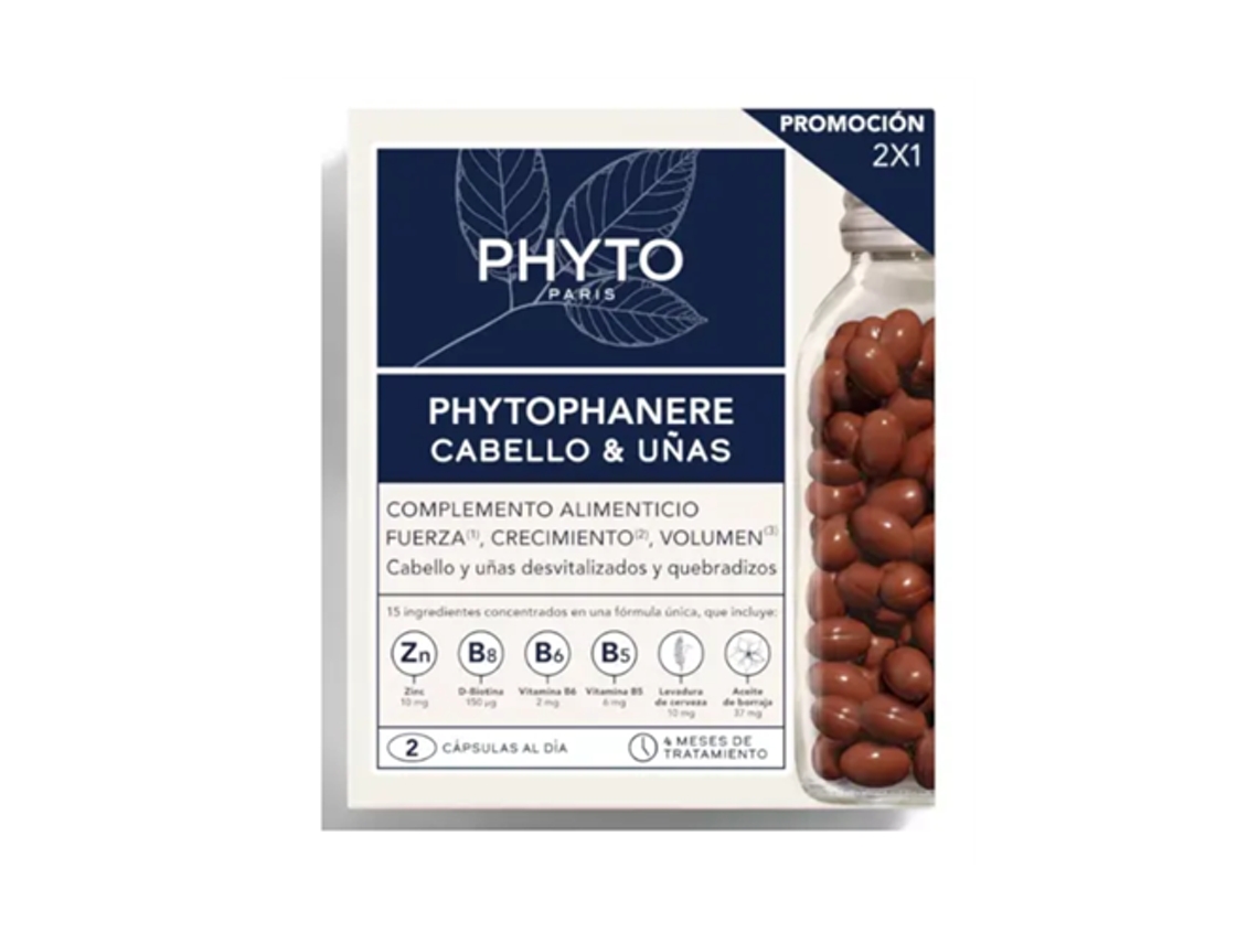 Complemento Alimentar Fortificante Cabello y Uñas PHYTO Phytophanère