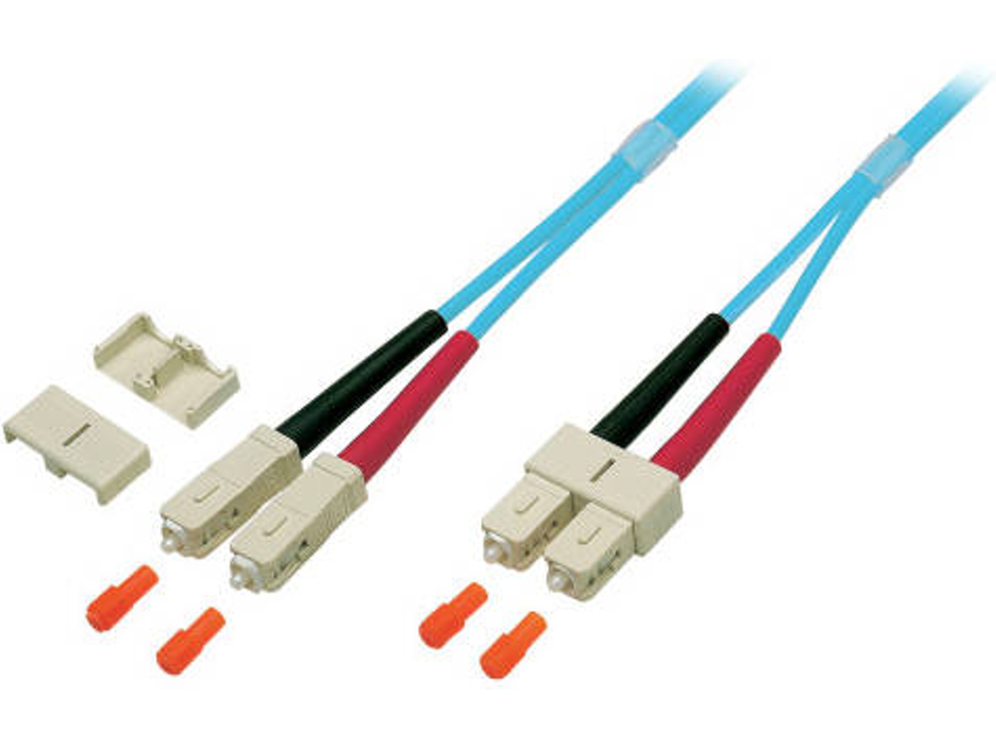 Cable de Fibra Óptica EFB ELEKTRONIK (15 m - Azul)