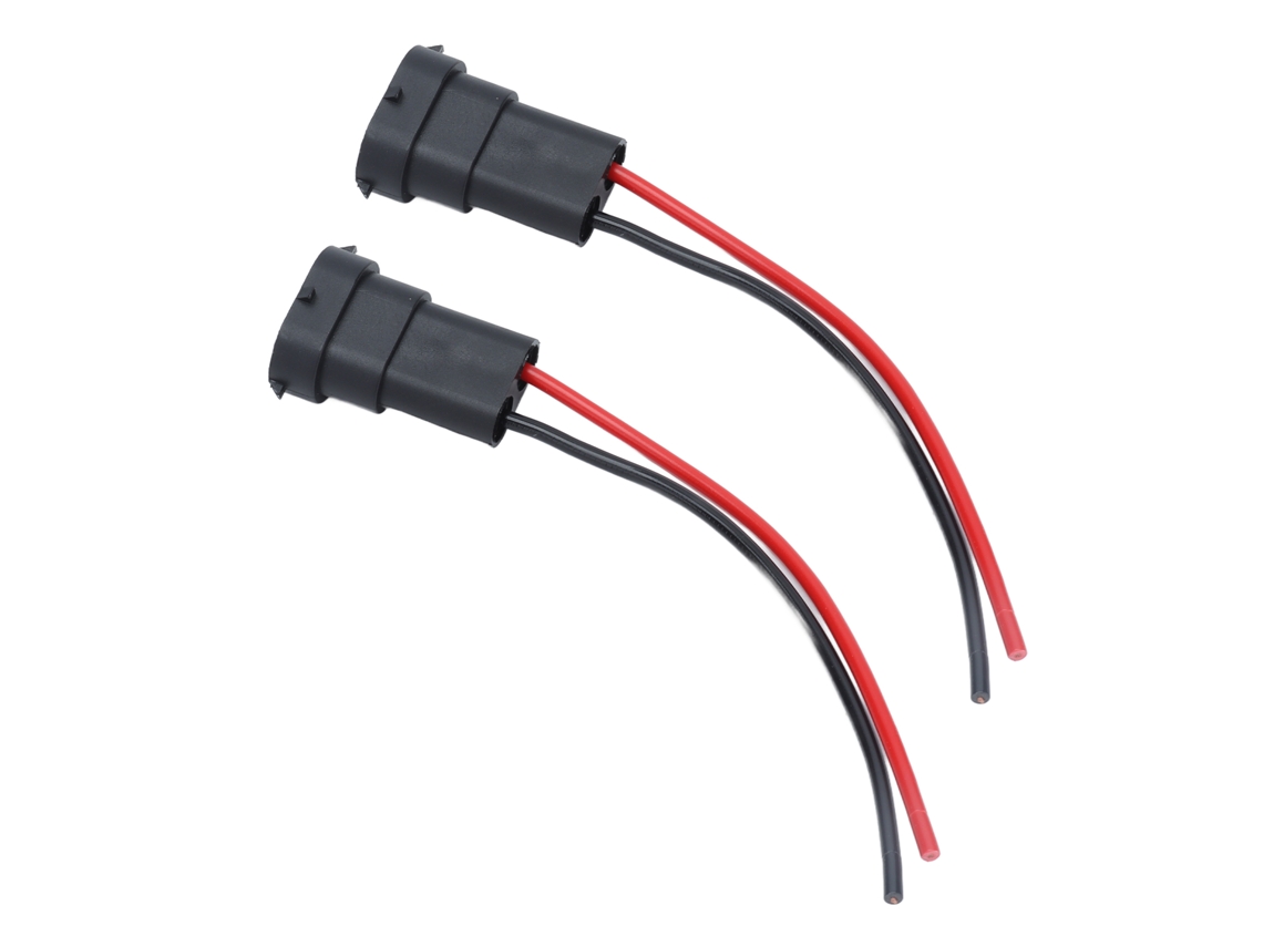2026-as-2 Piezas Conector Macho Cable H11 H8 880 890 12v Cableado Faros Cobre